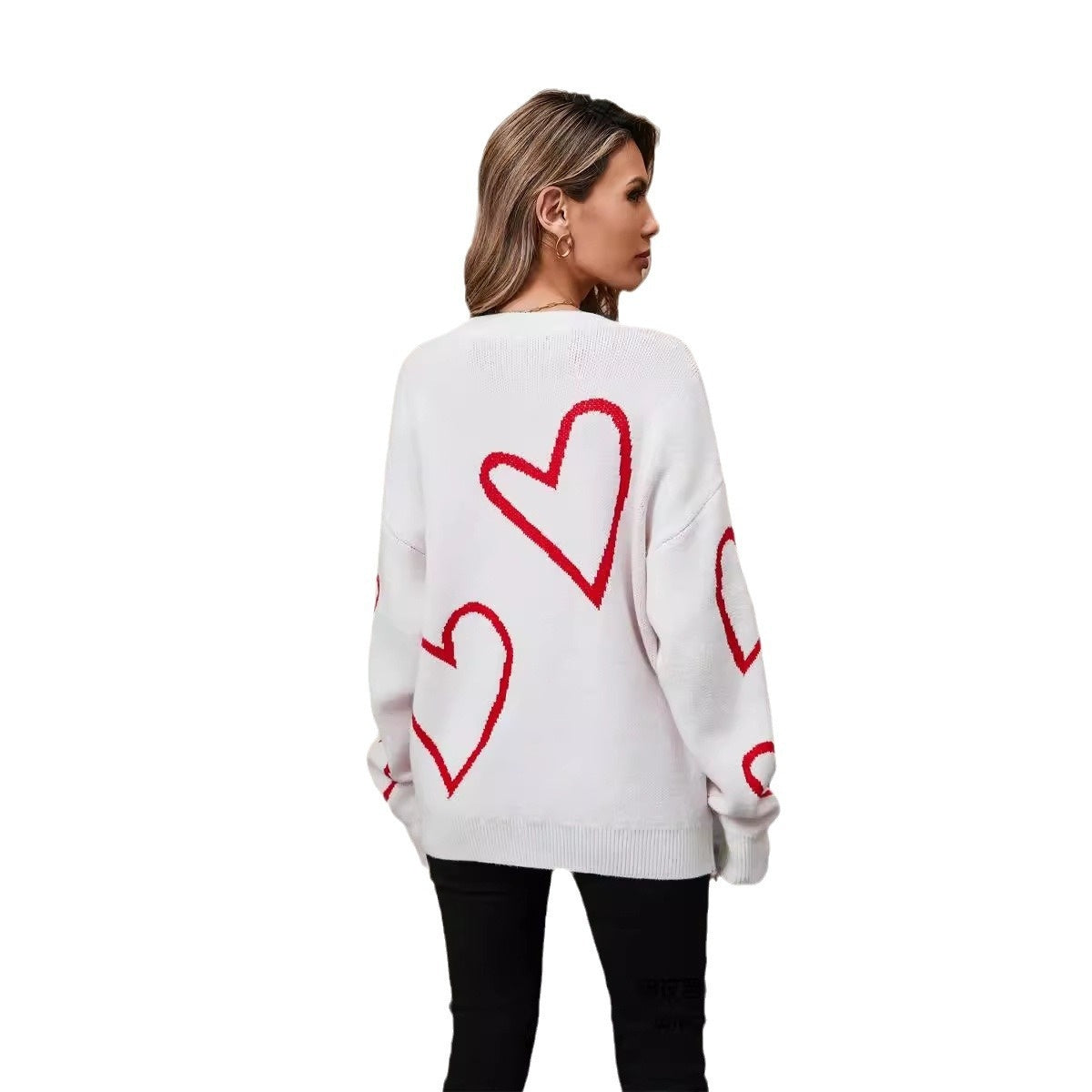 Love in Knit: Heartfelt Valentine's Day Sweater - Artsi Chic Boutique