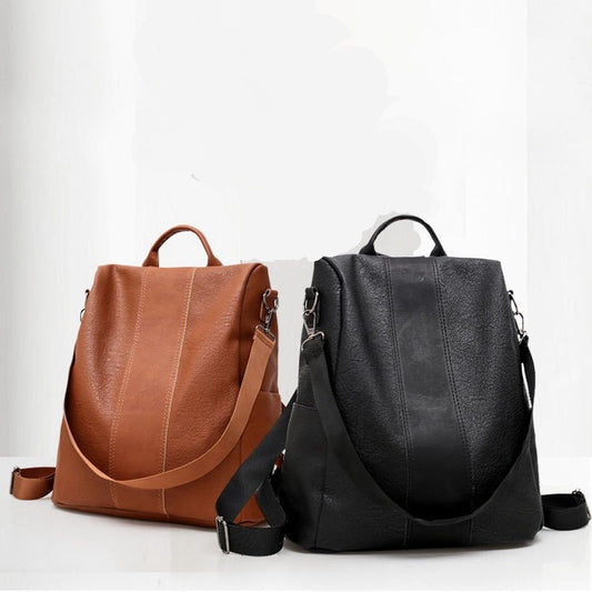 Artsi Chic Boutique Stylish Medium Capacity Women’s Solid Color Backpack – Versatile, Chic, & Spacious! at $49.99