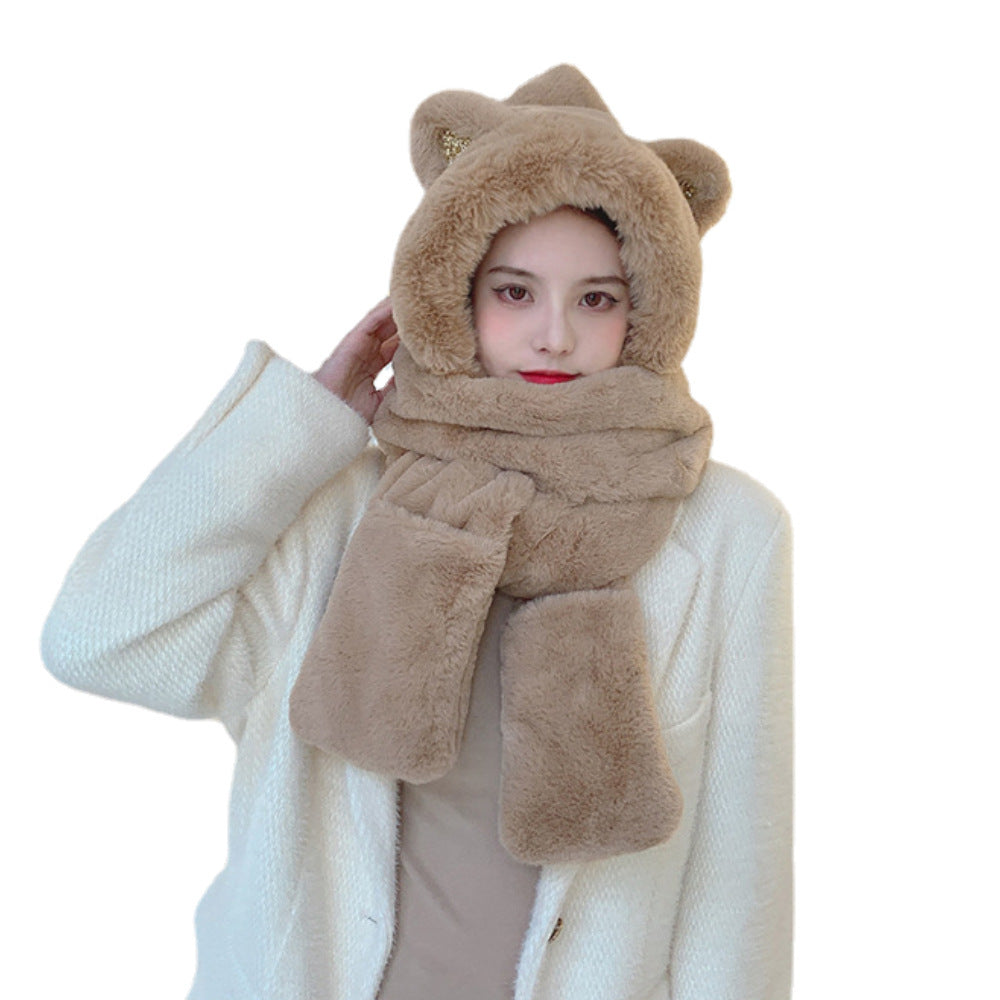 Stay Cozy Anywhere: USB Heated Hat with Plush Design – Warmth on Demand for Cold Days - Artsi Chic Boutique