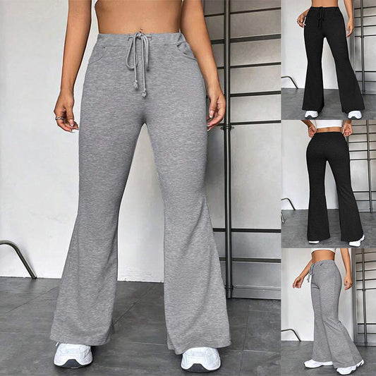 Artsi Chic Boutique Trendy Stitching Flared Yoga Pants - Outdoor & Casual at $28.99