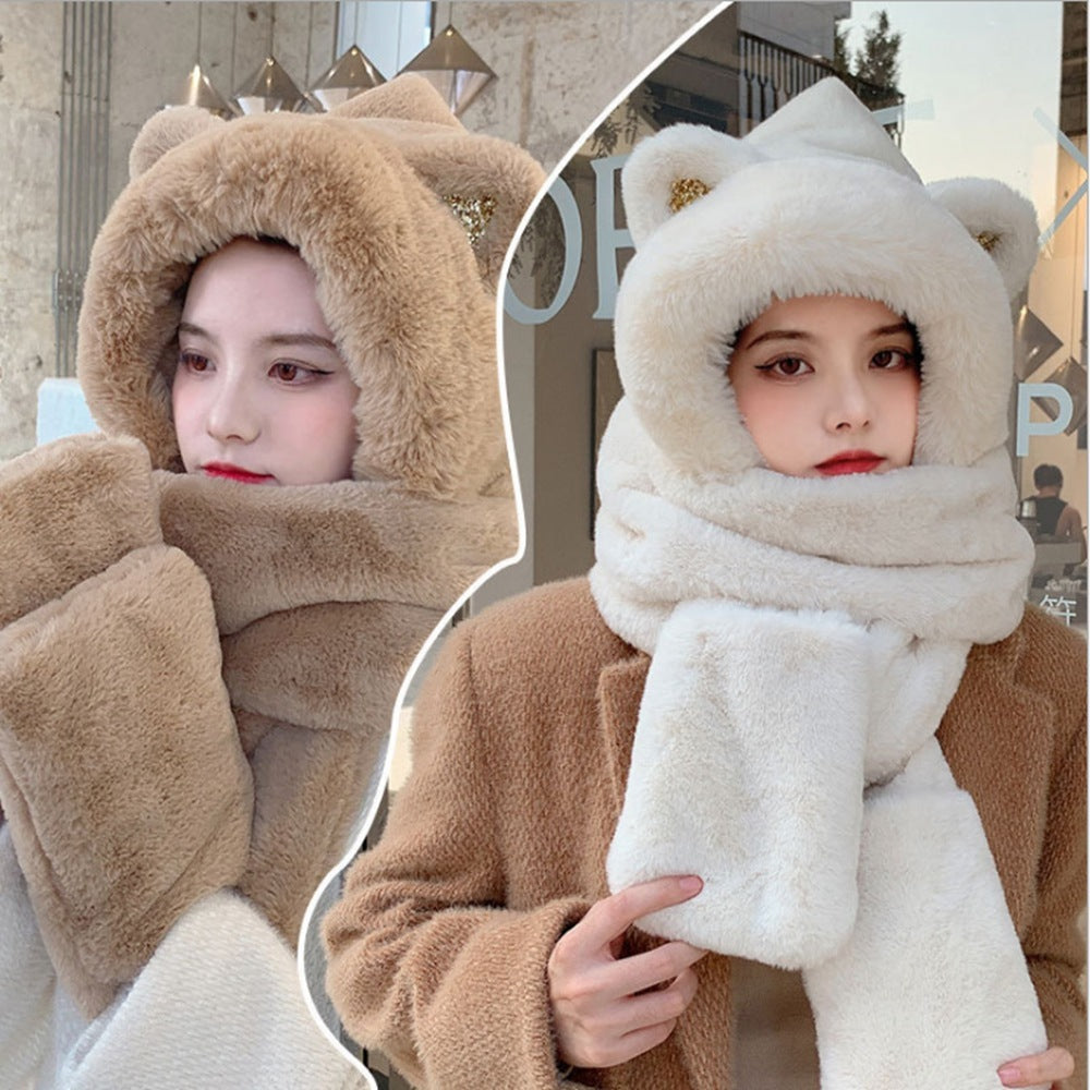 Stay Cozy Anywhere: USB Heated Hat with Plush Design – Warmth on Demand for Cold Days - Artsi Chic Boutique