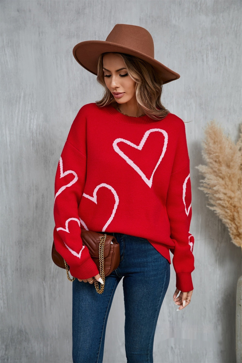 Love in Knit: Heartfelt Valentine's Day Sweater - Artsi Chic Boutique